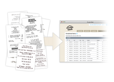Receipt Bank feature